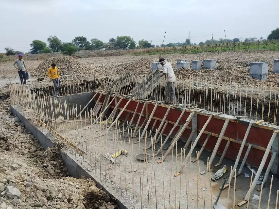 Footing & plinth beam